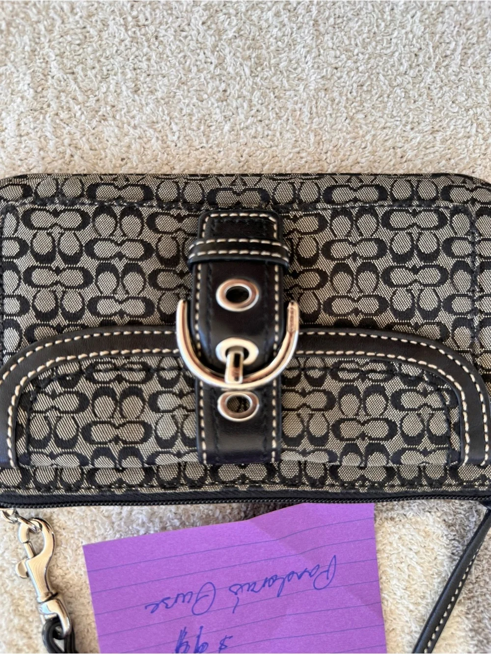 Coach SoHo wristlet